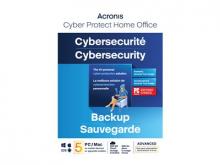 Acronis Cyber Protect Home Office Advanced - Abonnement-Lizenz (1 Jahr) - 5 Computer, 500 GB Cloud-Speicherplatz, unbegrenzte mobile Geräte - Download - Win, Mac, Android, iOS