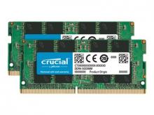 Crucial - DDR4 - Kit - 32 GB: 2 x 16 GB - SO DIMM 260-PIN - 3200 MHz / PC4-25600 - CL22 - 1.2 V - ungepuffert - non-ECC